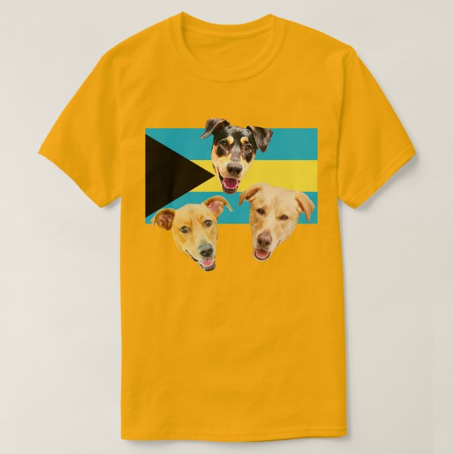 Royal Bahamian Potcakes-tröja 2 T Shirt (Design framsida)