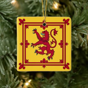 Royal Banner - Skottland Julgransprydnad Keramik