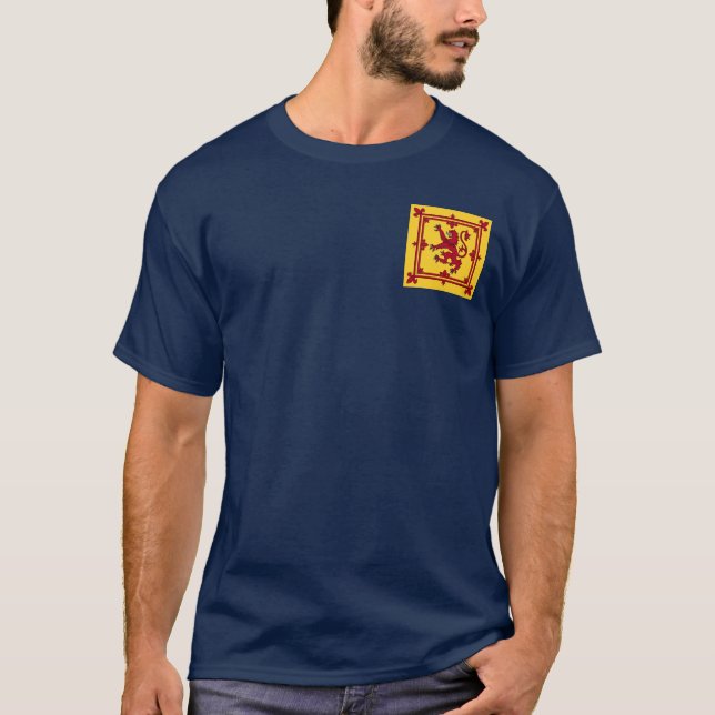 Royal Banner - Skottland T Shirt (Framsida)