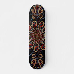 Royal Batik Blommigt Artistic Skateboard