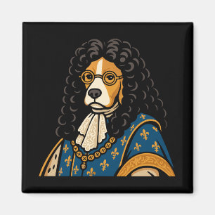 Royal Beagle Hund Hans Majesty Fluffness Magnet