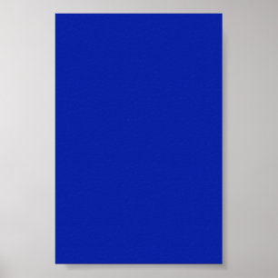 Royal blå bakgrund på en Poster