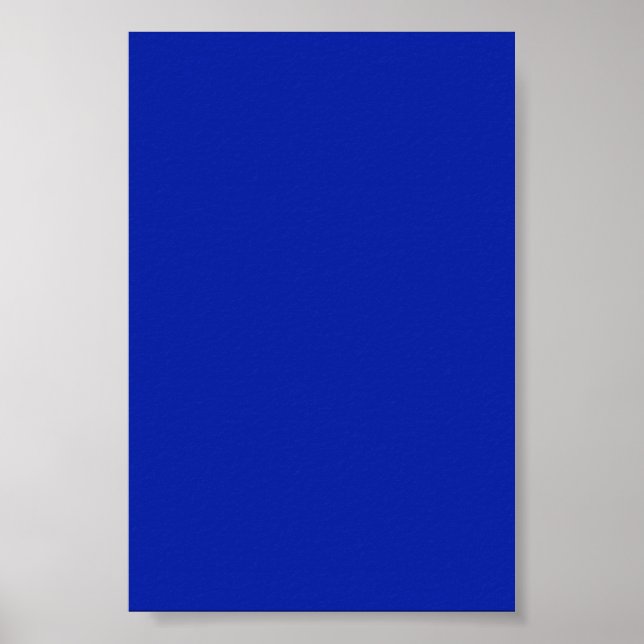 Royal blå bakgrund på en Poster (Framsidan)