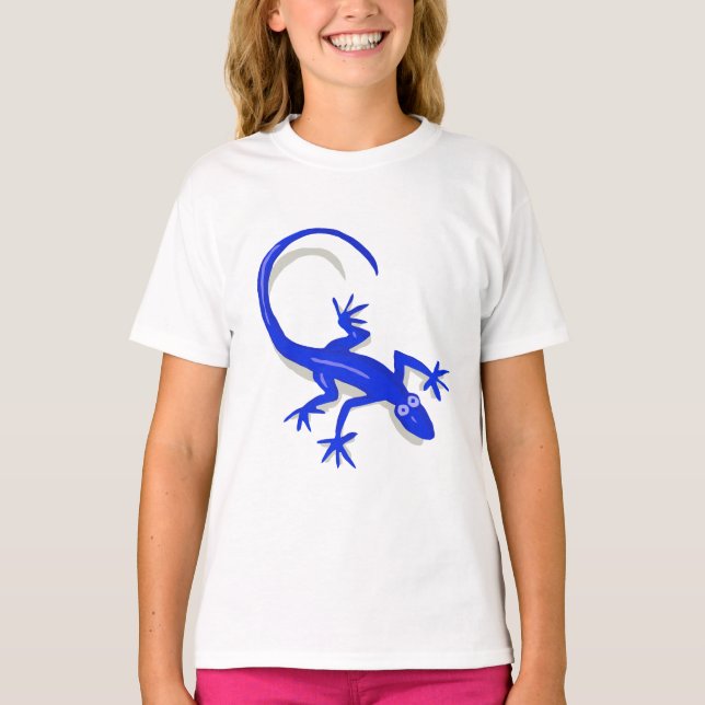 royal blå ödselskjorta t shirt (Framsida)