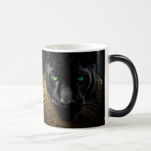 Royal Black Panther Golden Armor Tvåtons Mugg - Cl