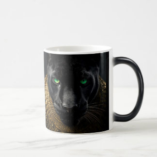 Royal Black Panther Golden Armor Tvåtons Mugg - Cl