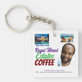 ROYAL BLEND Akrylnyckelring