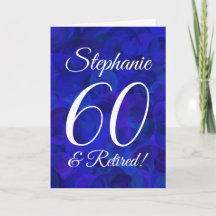 Royal Blue 60 och pensionerad Lycklig Pension