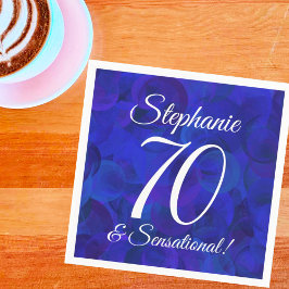 Royal Blue 70 och Sensationell Födelsedagsfest Pappersservett