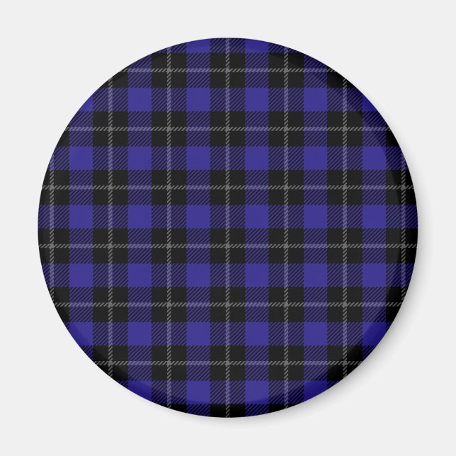 Royal Blue Black Play Magnet (Framsidan)
