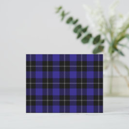 Royal Blue Black Play Vykort