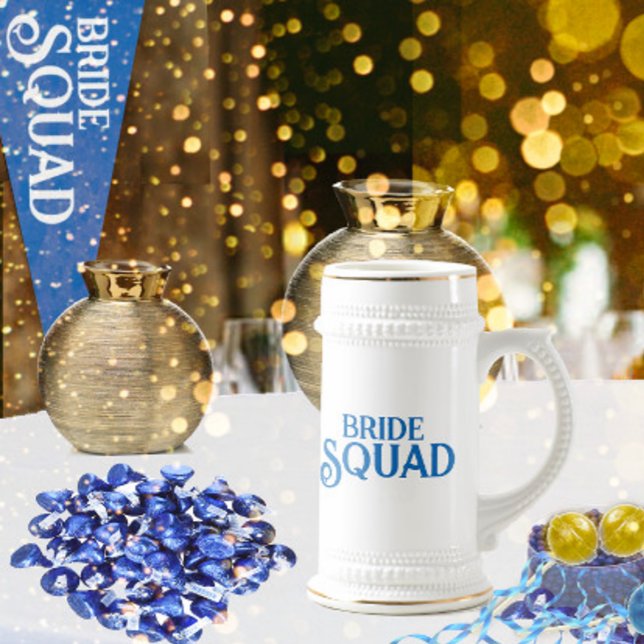 Royal Blue Bride Squad Sejdel (Skapare uppladdad)