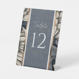 Royal Blue & Champagne White