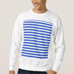 Royal Blue Combination Rand av Shirley Taylor Lång Ärmad Tröja