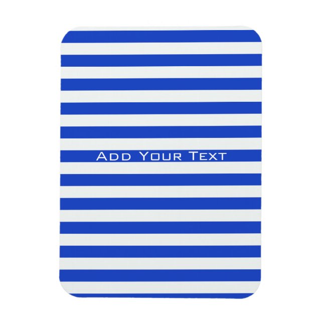 Royal Blue Combination Rand av Shirley Taylor Magnet (Vertikal)