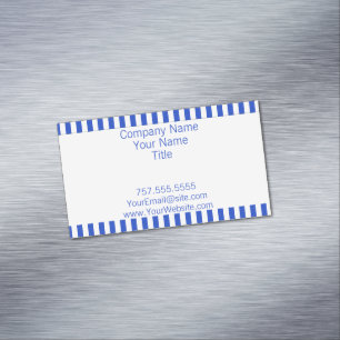 Royal Blue Combination Rand av Shirley Taylor Magnetiska Visitkort