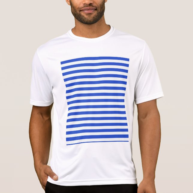 Royal Blue Combination Rand av Shirley Taylor T-shirt (Framsida)