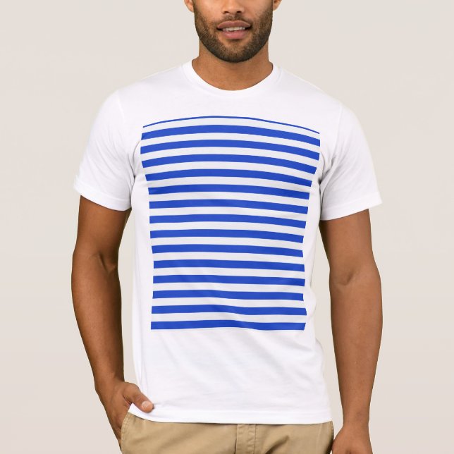 Royal Blue Combination Rand av Shirley Taylor T-shirt (Framsida)
