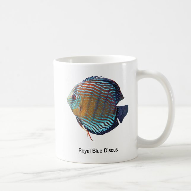 Royal Blue Discus Kaffemugg (Höger)