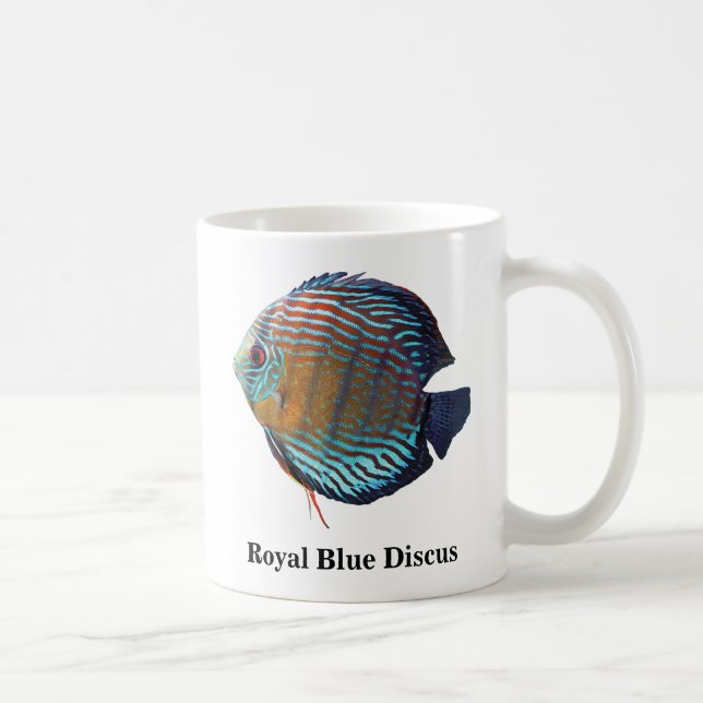 Royal Blue Discus Kaffemugg (Höger)