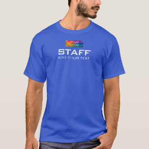 Royal Blue Dubbla Sided Anpassningsbar Manar T Shirt