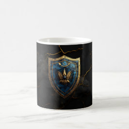 Royal Blue Eagle Crest Gaming    Kaffemugg