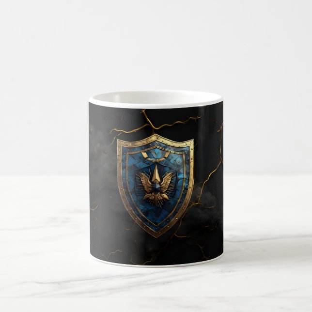 Royal Blue Eagle Crest Gaming    Kaffemugg (Center)