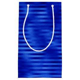 Royal Blue Foil Stripe Hanukkah