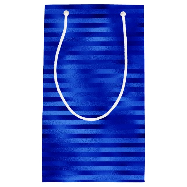 Royal Blue Folie Randig Hanukkah (Framsidan)