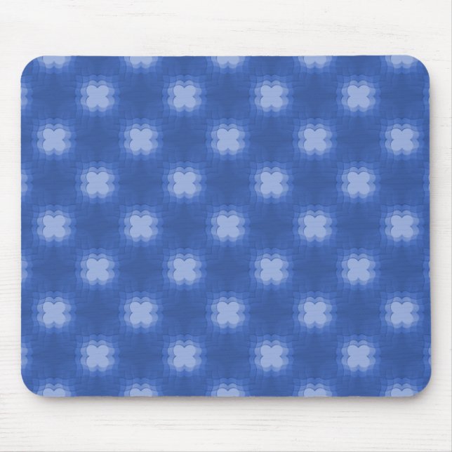 Royal Blue Funky Flair Mousepad Musmatta (Framsidan)