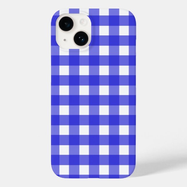 Royal blue gingham (Baksida)