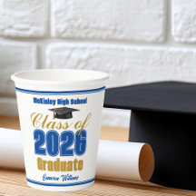 Royal Blue Guld Klass 2026 Examenfest