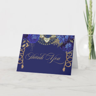 Royal Blue Guld Ro Elegant Charro Westerna Stil Tack Kort