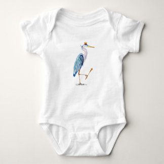 Royal Blue Heron T Shirt