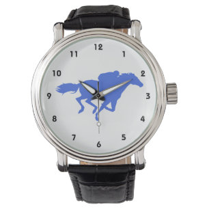 Royal Blue Horse Tävla Armbandsur