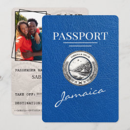 Royal Blue Jamaica Passport Spara datum Datumet