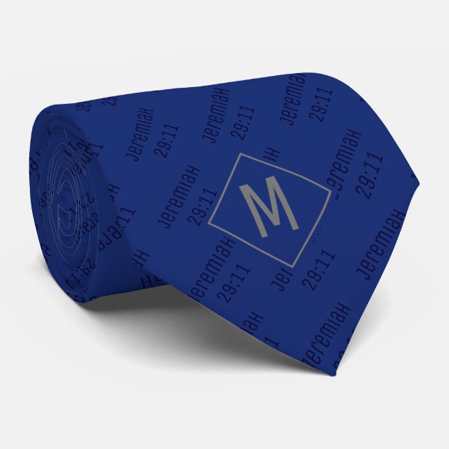 Royal Blue | JEREMIAH 29:11 | Monogram Slips (Rullad)