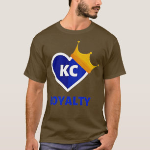 Royal Blue KC Fläkt Kansas City Krona Town Royalty T Shirt