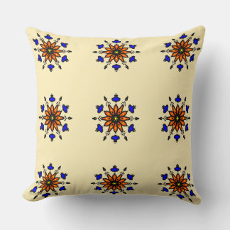 Royal Blue Mandala Kudde