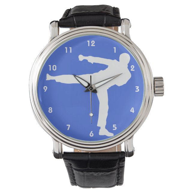 Royal Blue Martial Arts Armbandsur (Framsida)