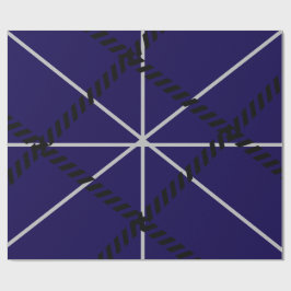 Royal Blue Modern Design Presentpapper