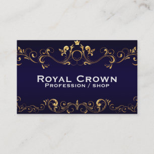 Royal blue Oceania, 3,54 x 2,165 tum Affärskort Visitkort