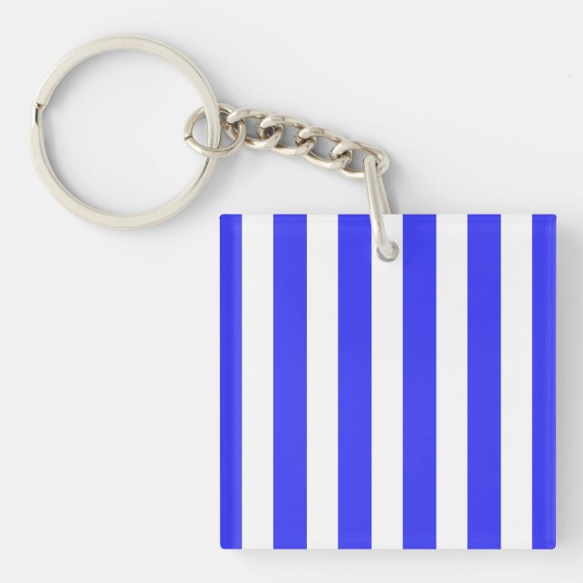 Royal blue och white candy rand (Framsidan)