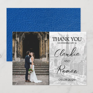 Royal Blue Paris Passport Tack Kort