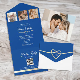 Royal Blue Photos Bröllll QR-kod