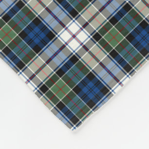 Royal Blue Plaid Colquhoun Klan Dress Tartan Fleecefilt