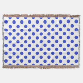 Royal blue polka dots mysfilt