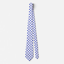 Royal blue polka dots slips