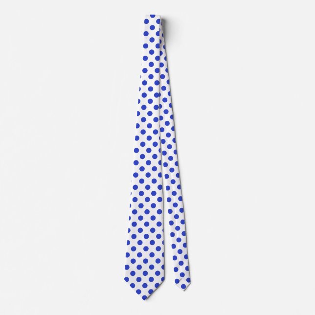 Royal blue polka dots slips (Framsida)