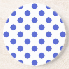 Royal blue polka dots underlägg